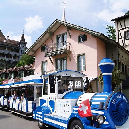 Hotel Schlosspintli Spiez Exterior photo