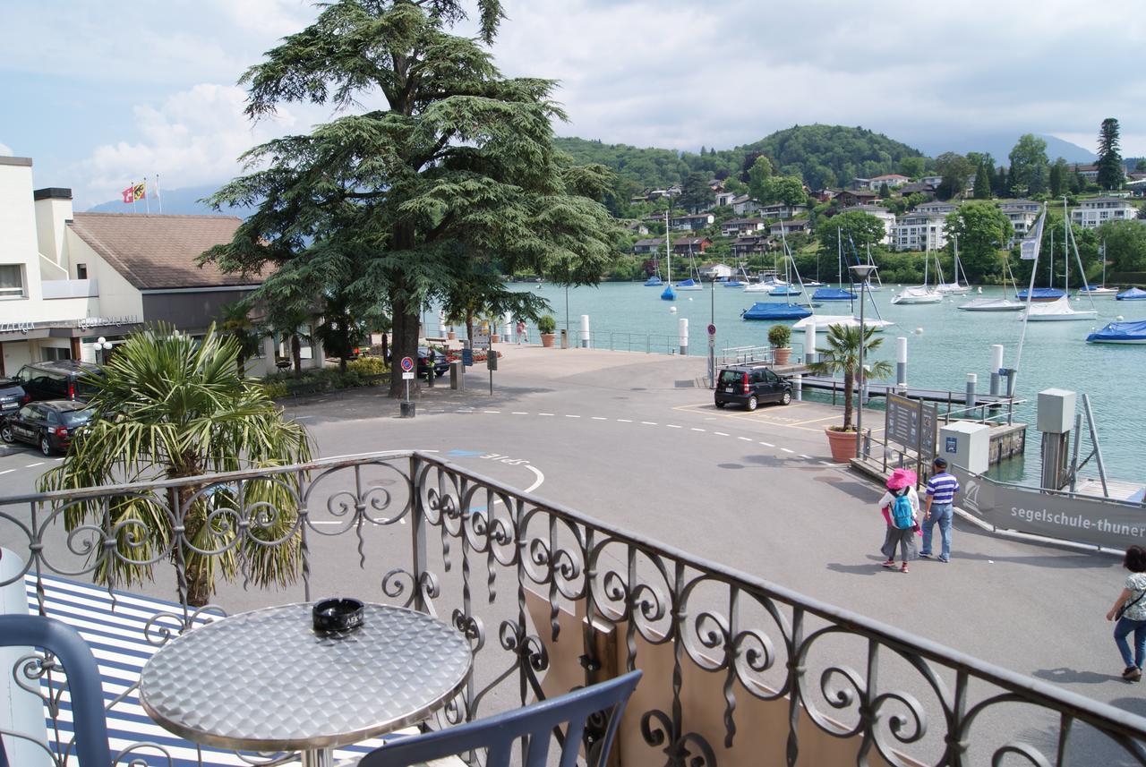 Hotel Schlosspintli Spiez Exterior photo