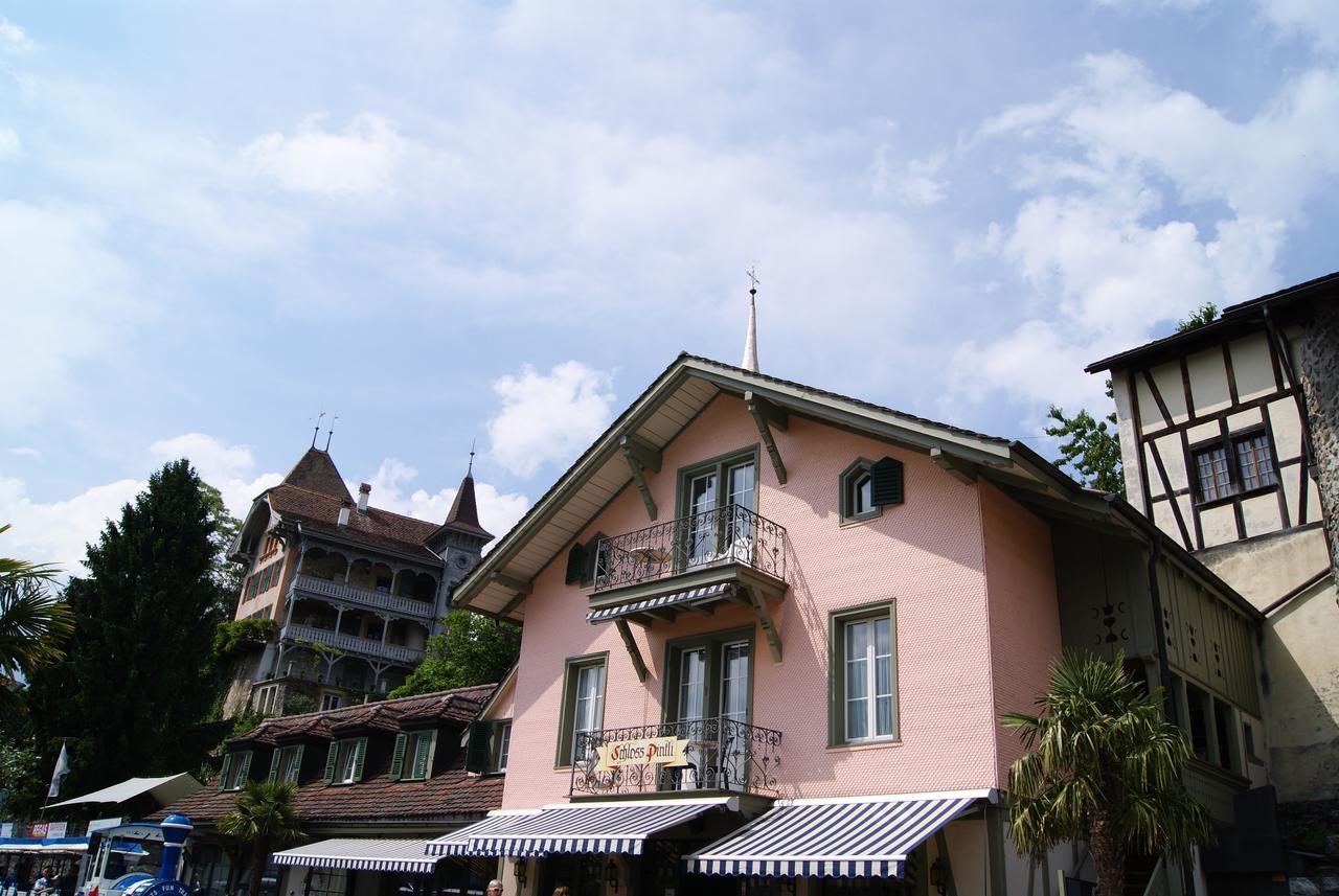 Hotel Schlosspintli Spiez Exterior photo