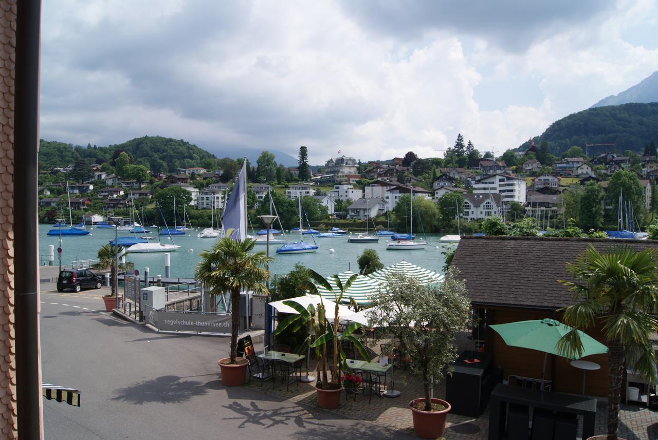 Hotel Schlosspintli Spiez Exterior photo